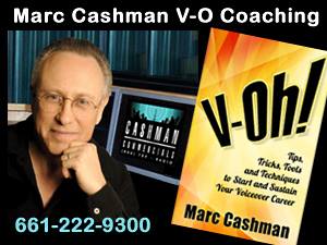 Voice-Over Today With Voice Coach Marc Cashman