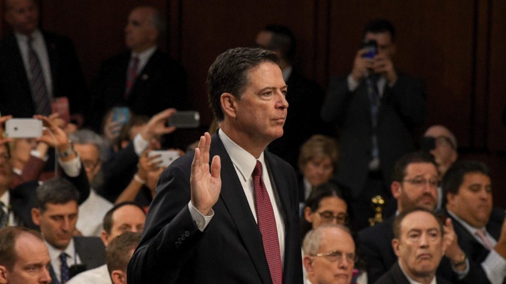 Former FBI Director James Comey pleads not guilty to both counts in federal indictment