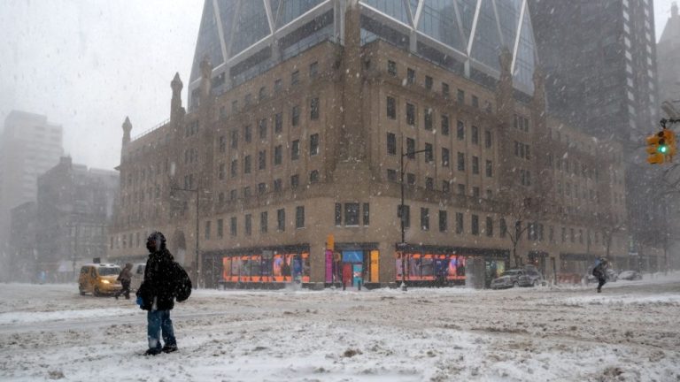Major Nor’easter slams East coast, causing blizzard conditions and travel bans